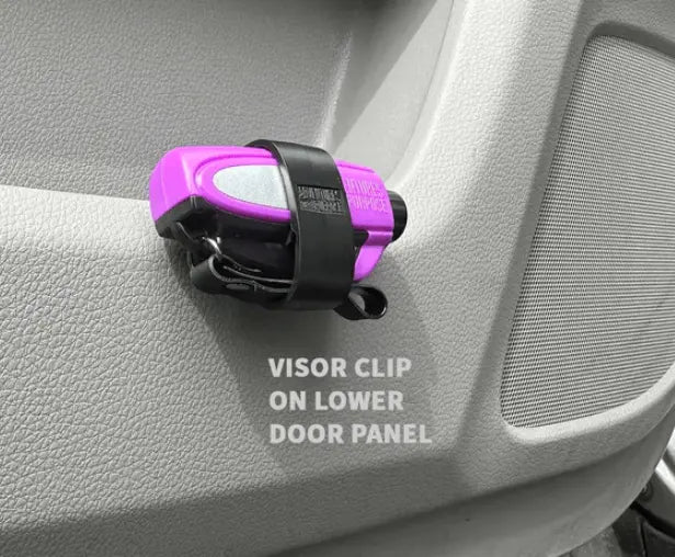 2-in-1 Emergency Window Breaker & Seatbelt Cutter Pack of 2