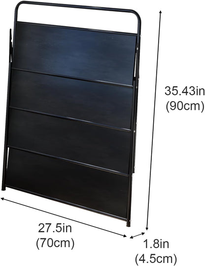 4-Tier Foldable Shoe Storage Rack – No-Assembly Adjustable Shoe Organizer with High-Capacity Shelves for Entryway, Closet & Home Organization