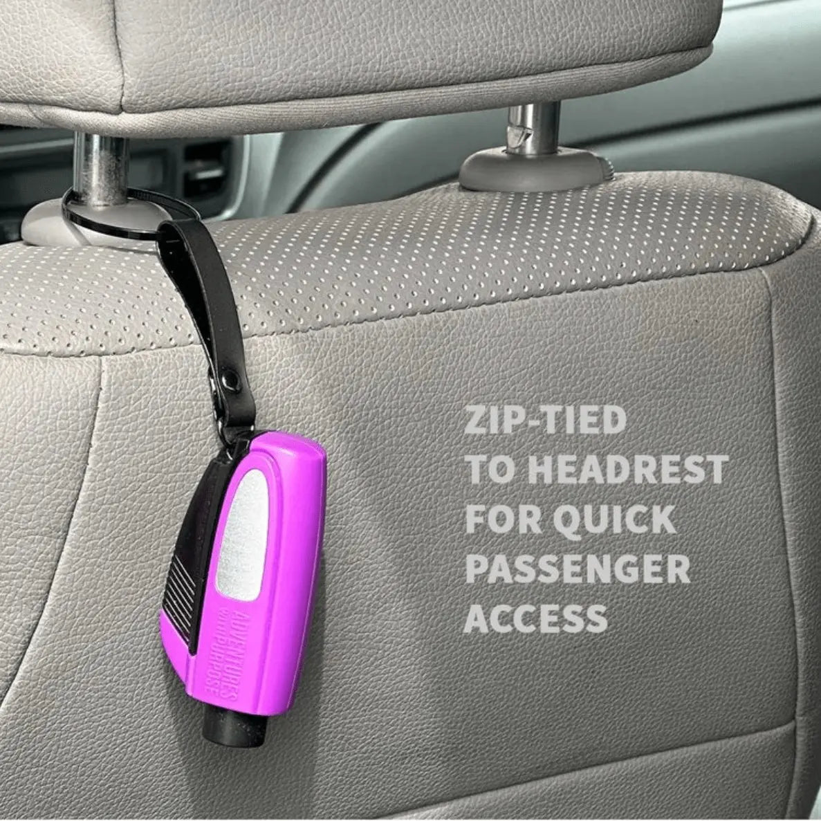 2-in-1 Emergency Window Breaker & Seatbelt Cutter Pack of 2